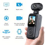Panoramic Sports Camera Handheld DV Outdoor HD 4K Dual Lens Cycling Recorder Camera - Image 4