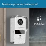 Video Intercom Doorbell 1v2 Real-time Monitoring Wireless Network Intelligent Intercom System Doorbell - Image 7