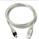 Transparent White USBAM To 4P Computer Peripherals All Cables - Image 2