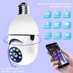 WiFi CAMERA 1080P Bulb 4X Zoom Camera E27 Home 5GWiFi Alarm Monitor - Image 10