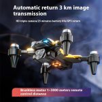With Three Cameras UAV HD Aerial Photography Remote Control - Image 4