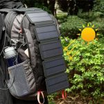 Outdoor Folding Solar Panel Charger Portable 5V 2.1A USB Output Devices Camp Hiking Backpack Travel Power Supply For Smartphones - Image 4