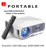 1080P HD Home Portable Voice Connection WiFi Mobile Phone Wireless Mini Projector - Image 4