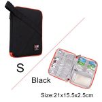 Compatible with Apple, BUBM Travel Universal Cable Organizer Electronics Accessories Cases Gadget Bag For USB, Phone, Charger and Cable, Fit for ipad - Image 2