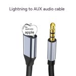 Lightning To 35 Male AUX Audio Cable Adapter Cable - Image 5