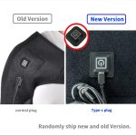 USB Heated Shoulder Wrap  Thermal Shoulder Pad For Neck And Joint Pain Relief, Single Shoulder Heating Pad With Adjustable Warmth For Men And Women - Image 2