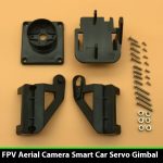 Servo Gimbal Dual Axis Ultrasonic FPV Camera Smart Car Mounts - Image 5