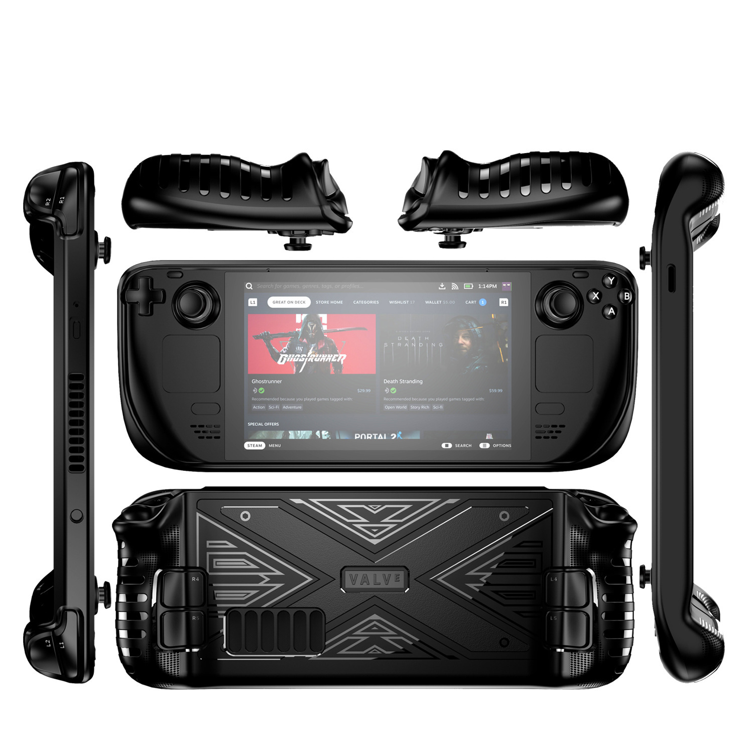 70e39423-0a32-4ddd-a983-dc8c8b35e94c.jpg Game Console Protective Cover Accessories Silicone Soft Shell - Image 1