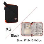 Compatible with Apple, BUBM Travel Universal Cable Organizer Electronics Accessories Cases Gadget Bag For USB, Phone, Charger and Cable, Fit for ipad - Image 4