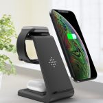 3 In 1 Fast Charging Station Wireless Charger Stand Wireless Quick Charge Dock For Phone Holder - Image 9