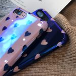 Blu-ray Laser Gradient Case For  Love Heart Phone Cases For Glossy Soft Silicon Back Cover - Image 6