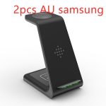 3 In 1 Fast Charging Station Wireless Charger Stand Wireless Quick Charge Dock For Phone Holder - Image 7