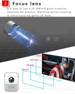 1080P HD portable projector - Image 4