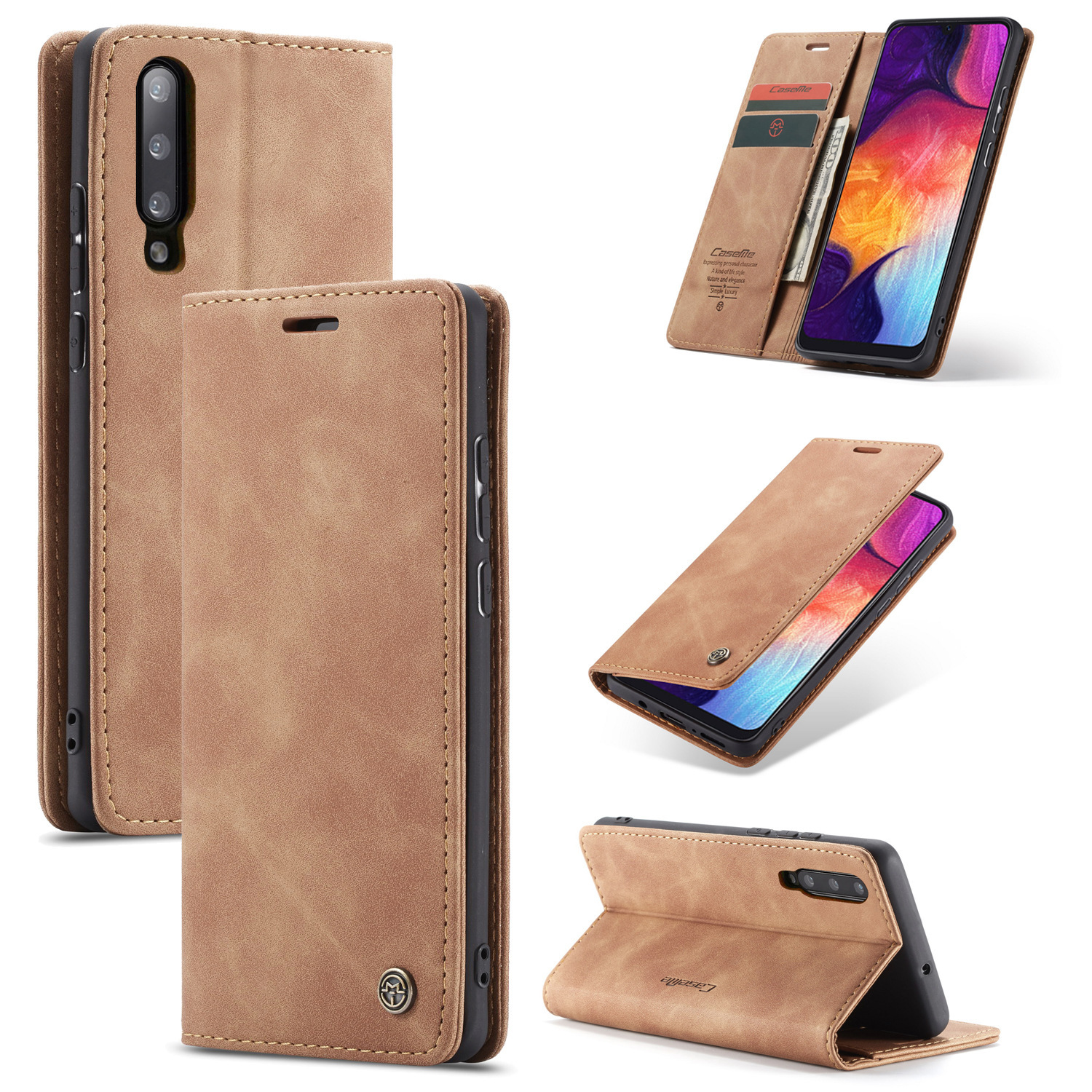 7e6599bf-349b-4d93-8b7d-d97ed8222310.jpg Flip Leather Case Anti-drop Magnetic Phone Case - Image 1