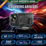 HY320 Android Small HD Smart Projector 1080p - Image 6
