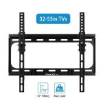 TV Wall Mount Tilt Dual Arm TV Mount Brackets Maximum VESA 400x400mm For 32-55in TVs