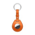 Luxury Sling PU Protective Cover For Apple AirTag Shockproof Keychain Scratch Resistant Cover Protective Gift Locator Keychain - Image 6
