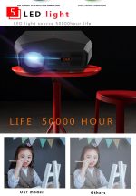1080P HD Home Portable Voice Connection WiFi Mobile Phone Wireless Mini Projector - Image 8