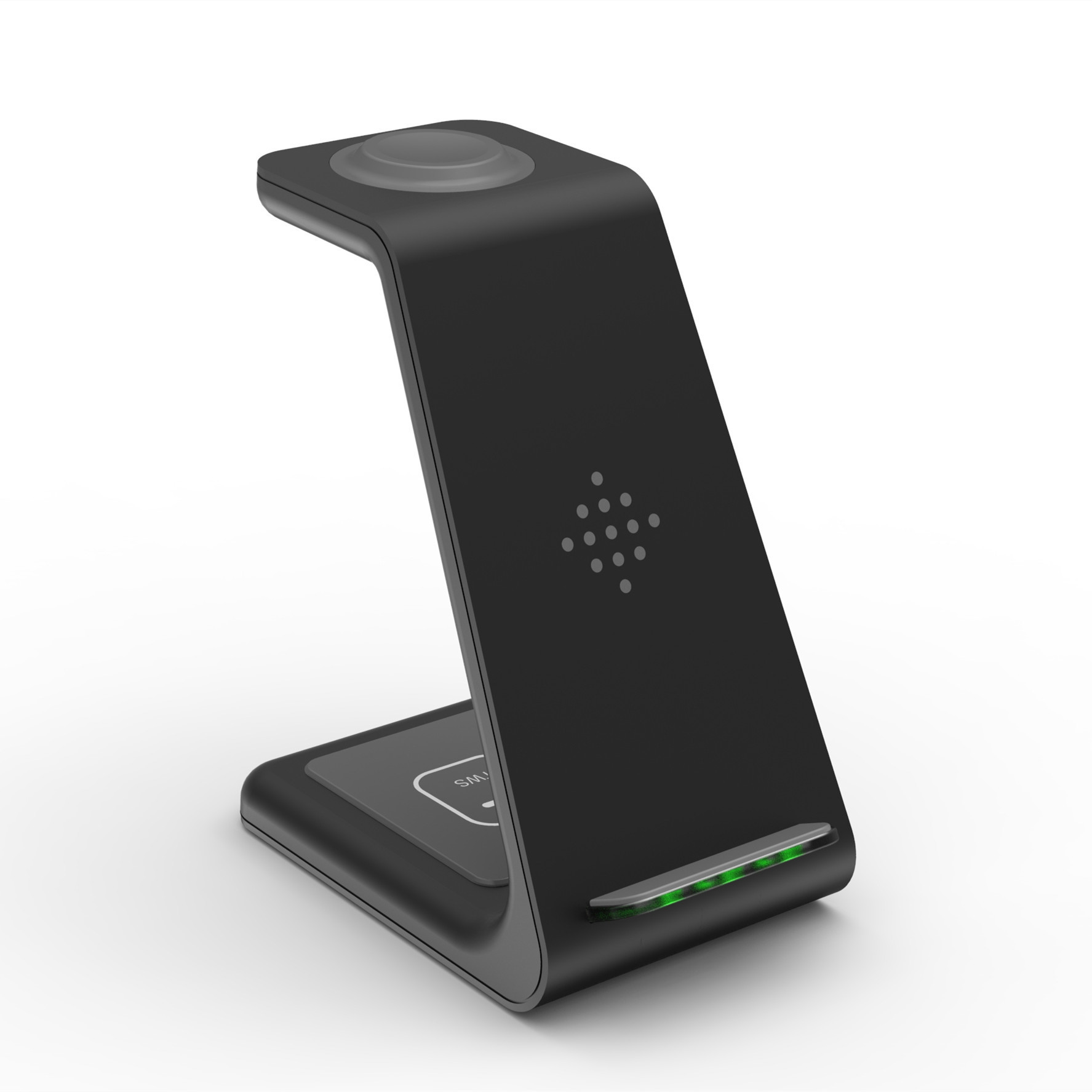 910875719220.jpg 3 In 1 Fast Charging Station Wireless Charger Stand Wireless Quick Charge Dock For Phone Holder - Image 1