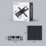 3 IN 1 Magnetic Folding Wireless Charger Station For IPhone Transparent Fast Charging For IWatch And Airpods - Image 4
