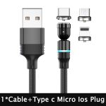 540 Degree Rotating Magnetic Suction Charging Line For Android Type C - Image 6