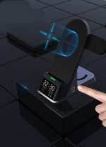 Creative H35 Multifunctional Wireless Charging With Alarm Clock - Image 8