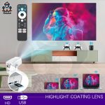 Mini Game Console Android WiFi Gamepad 4K HD Projector - Image 3