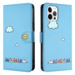 Fashion Cartoon Painted Cover Flip Card Holder - Image 10