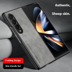 Applicable To Z Flip6 Phone Case Foldable Screen Sheepskin Pattern - Image 4