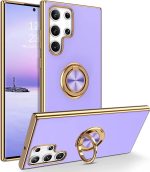 Applicable M54 Phone Case 6D Ring On-board Bracket Silicone Protective Sleeve Electroplating - Image 9