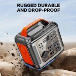 Powerbank 300w Portable Power Station With 60w Solar Panel For Camping Solar Generator 296Wh 80000mAh Lithium Battery - Image 3