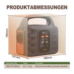Portable Power Station T101, 99Wh 150W Lithium Battery Backup With AC Outputs,Solar Generator For Travel And Camping,Solar Panel Is Not Included - Image 7