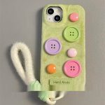 Velvet Colorful Buttons For Stylish Phone Cases - Image 3