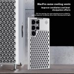 Spring Fastener Magnetic Suction Aluminum Alloy Heat Dissipation S24ultra Phone Case - Image 4