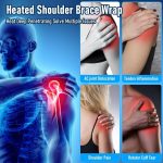 USB Heated Shoulder Wrap  Thermal Shoulder Pad For Neck And Joint Pain Relief, Single Shoulder Heating Pad With Adjustable Warmth For Men And Women - Image 4
