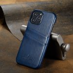 Suitable For Phone Cases Oil-wax Textured With Card Slot And Back Cover Protective Case - Image 3
