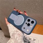 Skin-feel Magnetic Folding Stand For Phone Cases - Image 2