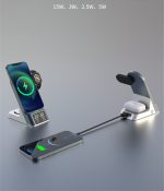 Creative H35 Multifunctional Wireless Charging With Alarm Clock - Image 4