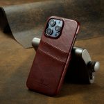 Suitable For Phone Cases Oil-wax Textured With Card Slot And Back Cover Protective Case - Image 9