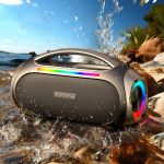 Camping Portable Waterproof 60W Wireless Bluetooth Extra Bass Colorful Light Audio - Image 2