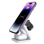Folding Three-in-one Wireless Charger Portable Magnetic Suction - Image 8