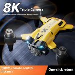 With Three Cameras UAV HD Aerial Photography Remote Control - Image 3