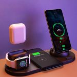 Wireless Charger For IPhone Fast Charger For Phone Fast Charging Pad For Phone Watch 6 In 1 Charging Dock Station - Image 9
